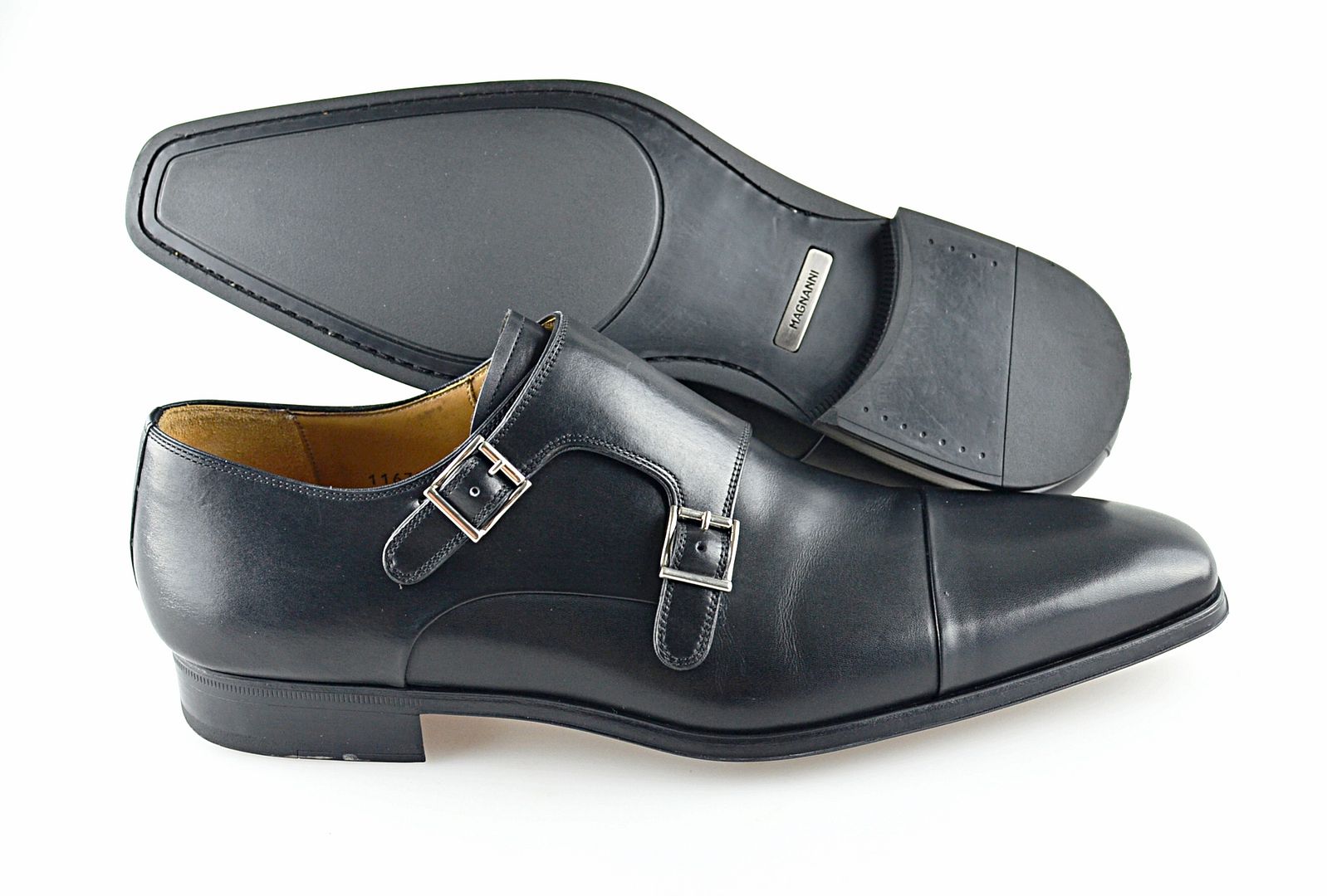 double monk strap magnanni